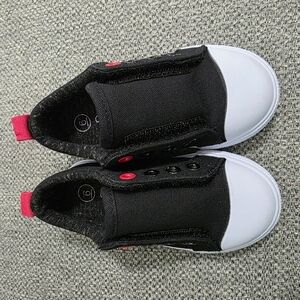 Cat & Jack Black and White Slip-On Sneakers